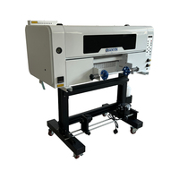 Küçük İşletmeler İçin 30cm UV DTF Mürekkep Püskürtmeli Rulodan Ruloya Yazıcı Vernik 2/3 Adet XP600/i1600/F1080 Baskı Kafası