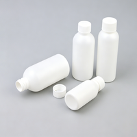 Bouteille de stockage de liquide en PEHD avec bouchon à vis antidérapant pour solutions de soins pour animaux, engrais liquides, échantillons agricoles et emballage de liquides