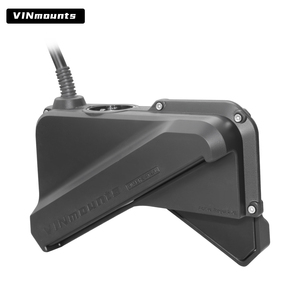 Housse de protection pour transducteur en nylon noir VINmounts, bouclier anti-collision, durable, imperméable, accessoires de pêche - Product Image 1
