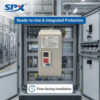 Arrancador Magnético de Motor SPX IEC 60947-4-1 SMS-T 2.2-11kW 380V Trifásico con Relé de Sobrecarga Térmica y Contactor, Grado Industrial CE IP20