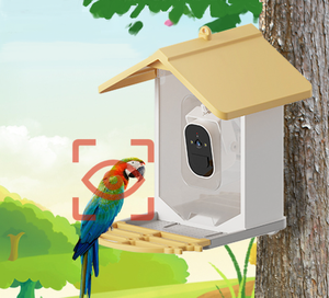 Mangeoire à <span class=keywords><strong>oiseaux</strong></span> intelligente <span class=keywords><strong>pour</strong></span> l'extérieur avec caméra de surveillance HD, reconnaissance IA, prise en charge de l'application et conception détachable - Nouvelle mangeoire <span class=keywords><strong>pour</strong></span> animaux de compagnie - Product Image 5