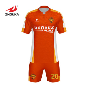 Online football jersey figures design patterns customize blank football jersey new football model - Product Image 1