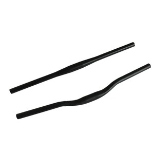 Guidon de vélo en alliage d'aluminium 31,8 mm, forme plate, léger, pour VTT, droit ou en forme d'oiseau - Product Image 1