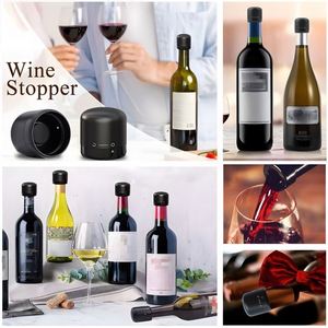 Wholesale Hot Selling Custom logo bar Accessories <b>Mini</b> Silicone Cocktail champagne Stopper Red Wine Bottle Stoppers with Box - Product Image 2