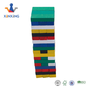 Mini Giochi di Costruzione in Legno Colorato per Bambini, Set di Blocchi per Torre in Legno - Product Image 4