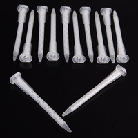 Buse de mélange en plastique de 103,6 mm pour résine époxy, outil adhésif, 50 ml, MA5.4-17S, buse de mélange statique pour colle