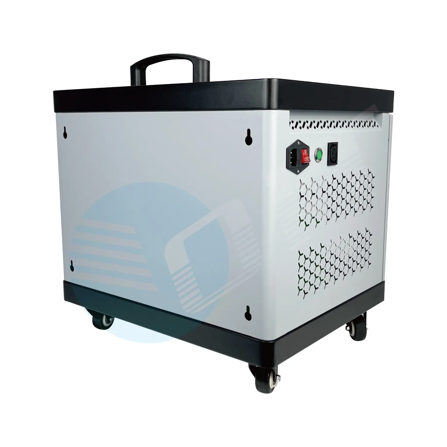 2023 Best selling charging cabinet cart 100V-250V with USB Type-C To fast charging cable for hotel enterprise school
