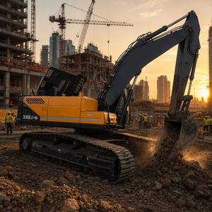 Excavadora Usada Original Hyundai R330LC-9S en Venta, 33 Toneladas, Fabricada en Corea del Sur, Buen Estado, Alta Calidad - Product Image 2