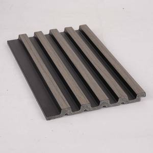 Panel <span class=keywords><strong>de</strong></span> Rejilla Decorativa para Pared PS, Panel <span class=keywords><strong>de</strong></span> <span class=keywords><strong>Listones</strong></span> Ligero e Impermeable, Revestimiento <span class=keywords><strong>de</strong></span> Pared y Techo Interior, Longitud Personalizada - Product Image 5