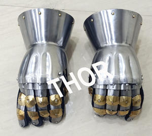 Guantes Medievales Funcionales, Armadura, Guantes Medievales Usables, Armadura de Guantes - Product Image 4