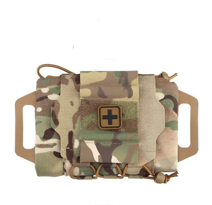 Bolsa de Supervivencia Vacía con Camuflaje DFS0815, Bolsa Médica IFAK, Kit de Primeros Auxilios Molle EMT para Caza y Emergencias - Product Image 1
