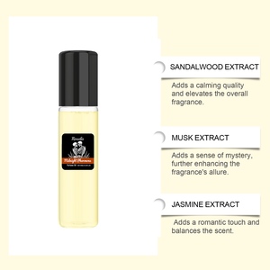 <span class=keywords><strong>Perfume</strong></span> Unisex con Feromonas, Aroma Floral, Frutal y Amaderado, en Roll-On de 10 ml, Larga Duración, Diseño Moderno de Esqueleto en Botella de Vidrio, Portátil - Product Image 3