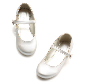 Zapatillas <span class=keywords><strong>de</strong></span> fiesta informales con punta redonda <span class=keywords><strong>de</strong></span> pu para niñas, zapatos planos con plantilla suave <span class=keywords><strong>de</strong></span> buena calidad, para boda - Product Image 3