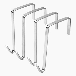 Adjustable 304 Stainless Steel Clothes Drying Rod Windproof <strong>Hook</strong> Metal Round <strong>Pipe</strong> Hanging <strong>Hook</strong> for Kitchen Use - Product Image 6