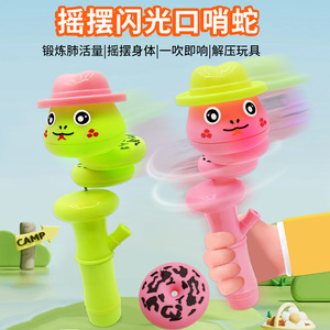 Juguete de serpiente giratoria con luz, de plástico, giro de 360 grados, alivia el estrés, para niños de 2 a 4 años, unisex - Product Image 5