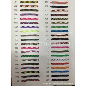 Corde en paracorde tressée Fiery Fox 9 brins 100M haute ténacité couleurs personnalisées pour bracelets, secours en extérieur, fixation de tentes - Product Image 2