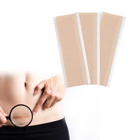 Vente en gros de feuilles de cicatrices personnalisées en Silicone de haute qualité, élimination des cicatrices de chéloïde, traitement des cicatrices d'acné, chair transparente rose 1 pièce
