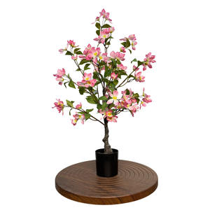 ดอกโบตั๋นประดิษฐ์สำหรับตกแต่งภายในห้องนั่งเล่น แบบตั้งพื้น ดีไซน์หรูหรา สมจริง ผลิตด้วยวิธีฉีดขึ้นรูป รุ่น Qx-0020 - Product Image 3