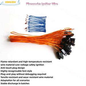 Câble <span class=keywords><strong>de</strong></span> Système <span class=keywords><strong>d</strong></span>'<span class=keywords><strong>Allumage</strong></span> Synchronisé pour Pyrotechnie Froide avec Effets <span class=keywords><strong>d</strong></span>'Étincelles, Sans Fumée, en Cuivre pour DJ, Club, KTV, Fête - Product Image 1