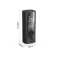 Gonfleur de pneus numérique miniature rechargeable par batterie 12V 150PSI, sans fil, portable, pour voiture, vélo, compresseur électrique, pompe à air