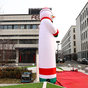 Porte d'entrée gonflable Père Noël imperméable, Arche gonflable Père Noël, Décorations de Noël gonflables d'extérieur - Product Image 3