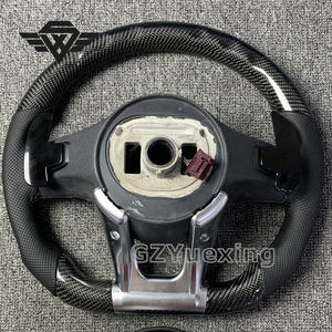 Volante de fibra de carbono de cuero deportivo para Mercedes Benz <span class=keywords><strong>AMG</strong></span> <span class=keywords><strong>GT</strong></span> 63 s W205 W166 W177 W204 W217 W222 C63 E63 S63 G63 CLS - Product Image 6