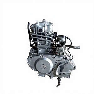 Moteur de moto d'occasion Qianjiang Blue Baolong 200cc 4 temps CDI, assemblage QJ150-17A, chaîne GS d'origine - Product Image 4