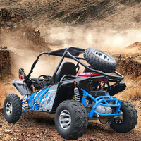 Kart tout-terrain commercial à essence 200cc, Quad, Buggy tout-terrain haute vitesse pour adultes, Buggy de plage pour usage agricole
