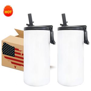 12Oz 4 in 1 Thermos 304 Stainless Steel Blank Sublimation Can <b>Bottle</b> Cooler for Hot and Cold Drink - Product Image 1