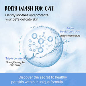 Soin des animaux de compagnie de marque privée pour <span class=keywords><strong>chat</strong></span> personnalisé shampooing hypoallergénique pour toute la peau de <span class=keywords><strong>chat</strong></span> shampooing pour peau sèche shampooing antipelliculaire pour chats - Product Image 3