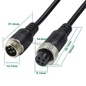 Câble de connexion de tête de <span class=keywords><strong>BMW</strong></span> de tête d'aviation de haute qualité 5/10/15m pour le moniteur et la caméra d'écran d'affichage montés sur camion - Product Image 3