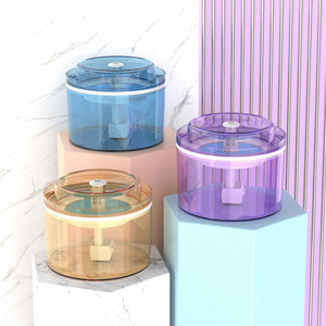 Fuente de agua automática para gatos y perros, bebedero silencioso con LED, USB, tazón alimentador, dispensador de fuente para beber - Product Image 3