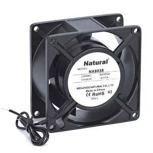 Natural cooling fan 12v Fan 80x80x38mm axial flow cooling fan