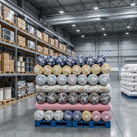 Tissu microfibre 100 % polyester sur mesure, anti-boulochage et résistant à l'abrasion, style Dobby, poids moyen 90 GSM, pour usage domestique