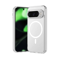 Coque de téléphone magnétique transparente en TPU et acrylique antichoc pour Google Pixel 10 Pro XL 10A 9 Pro XL 8 Pro 7 Pro – Vente en gros