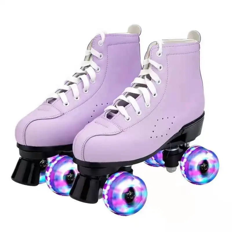 도매 사용자 정의 Patin 룰렛 롤러 블레이드 4 휠 Heelies 조명 롤러 스케이트 신발 Sepatu Roda 스케이트 신발 여자