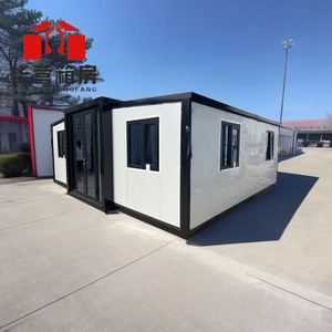 Maisons conteneurs extensibles étanches de 20, 30 et 40 pieds, Villas préfabriquées, Kiosques, Salons, Bureaux, Entrées de bâtiments - Product Image 6