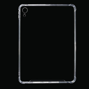 Custodia Ibrida Antiurto con Quattro Angoli Rinforzati in Acrilico Trasparente PC con Bordo in TPU per Apple <span class=keywords><strong>iPad</strong></span> <span class=keywords><strong>Air</strong></span> 4/5 <span class=keywords><strong>10.9</strong></span> - Product Image 4