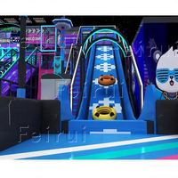 Mega Parque de Atracciones Interior con Trampolín, Circuito de Cuerdas Integrado y Parque de Escalada para Centros de Entretenimiento Modernos