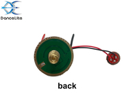 Circuit imprimé de pilote de lampe torche LED 32 mm 3,7 V (sortie boost 6 V) avec interrupteur latéral pour LED XHP70/XHP70.2 Interrupteur de corps de lampe torche