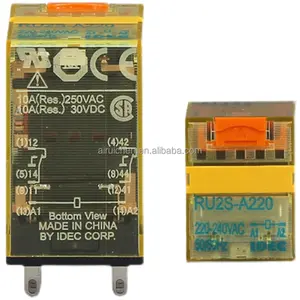 Brandneue 8-PIN RU2S D24V A220V RU2S-D24 RU2S-A220 Relais IDEC