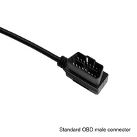 Divisor OBD2 de 3 Vías, Cable Universal de 16 Pines, Expansor de Puerto OBD Triple, Cable en Y OBD II de 1 a 3 para Lector de Códigos de Vehículos, Herramientas de Diagnóstico