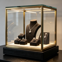Vitrine de présentation de bijoux sur mesure, idées de design d'intérieur pour bijouterie, vitrine en verre pour bijouteries, comptoir de présentation de bijoux