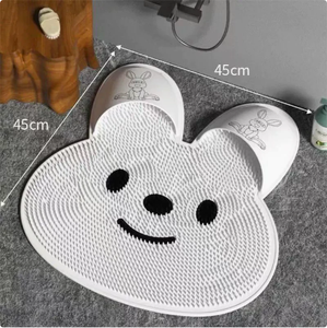 <span class=keywords><strong>Tapis</strong></span> <span class=keywords><strong>de</strong></span> <span class=keywords><strong>bain</strong></span> en silicone doux, confortable, durable et tendance à imprimé animal - <span class=keywords><strong>Tapis</strong></span> <span class=keywords><strong>de</strong></span> douche élégant <span class=keywords><strong>tissé</strong></span> antidérapant - Product Image 4