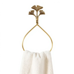 Nouvelle Arrivée Porte-Serviettes Mural en Métal Poli Écologique Personnalisable Design Moderne et Contemporain pour Maisons et Hôtels - Product Image 1
