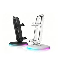 Support de manette de jeu universel pour PS5/Switch/Xbox, base de rangement pour casque et manette