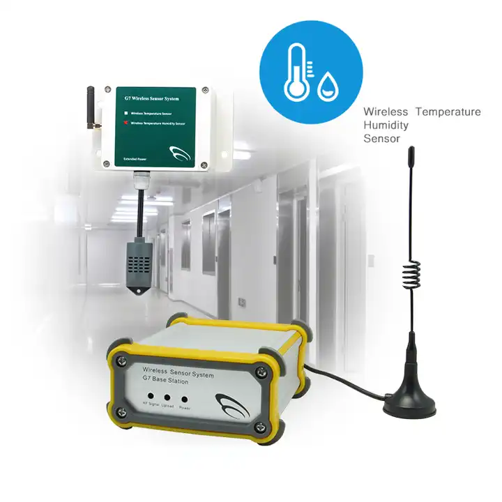 Wireless Temperature Sensors for IoT Remote Monitoring Systems