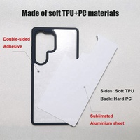 Transfert de chaleur 2D blanc TPU PC Sublimation étui de téléphone portable pour Samsung S25 Ultra