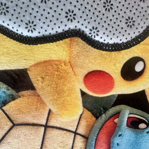 Alfombra Personalizada con Diseño de Pokémon Pikachu, Alfombra de Anime Suave con Base Antideslizante de Esponja, Alfombra 3D de Dibujos Animados - Product Image 4
