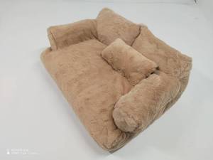 Hersteller Niedlich Einzigartig Komfortabel Anti Stress Weich Plüsch Rechteck Hund Katzen bett Home Warm Winter Lustig Plüsch Großes Hunde bett - Product Image 6